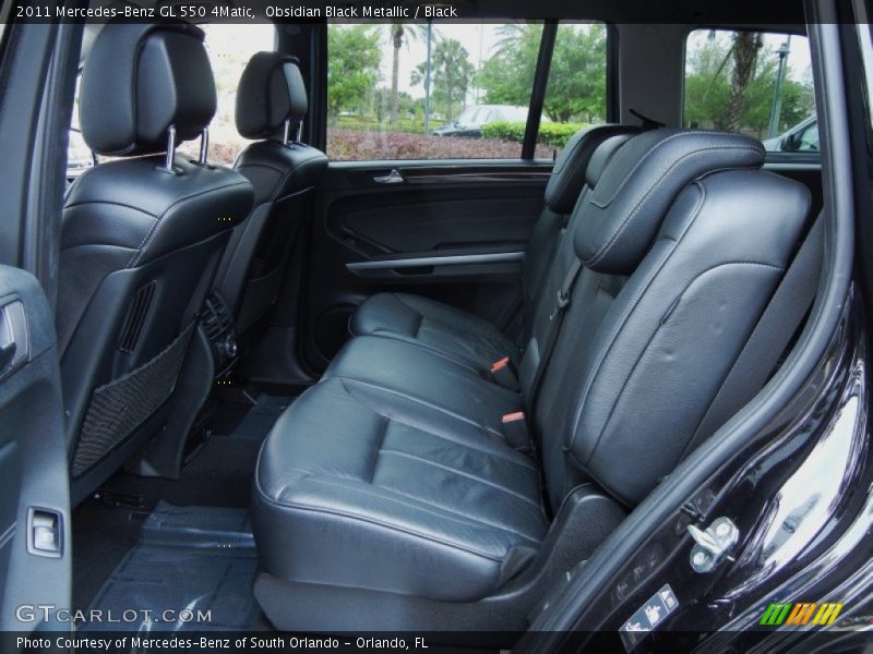 Rear Seat of 2011 GL 550 4Matic