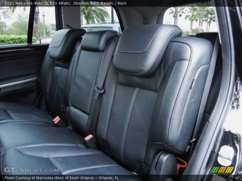 Rear Seat of 2011 GL 550 4Matic