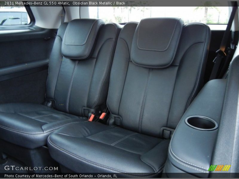Rear Seat of 2011 GL 550 4Matic