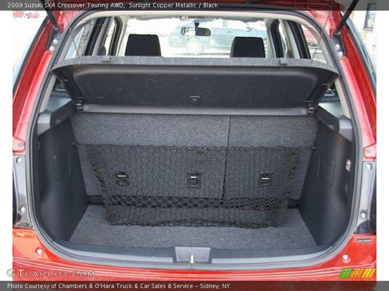Sunlight Copper Metallic / Black 2009 Suzuki SX4 Crossover Touring AWD