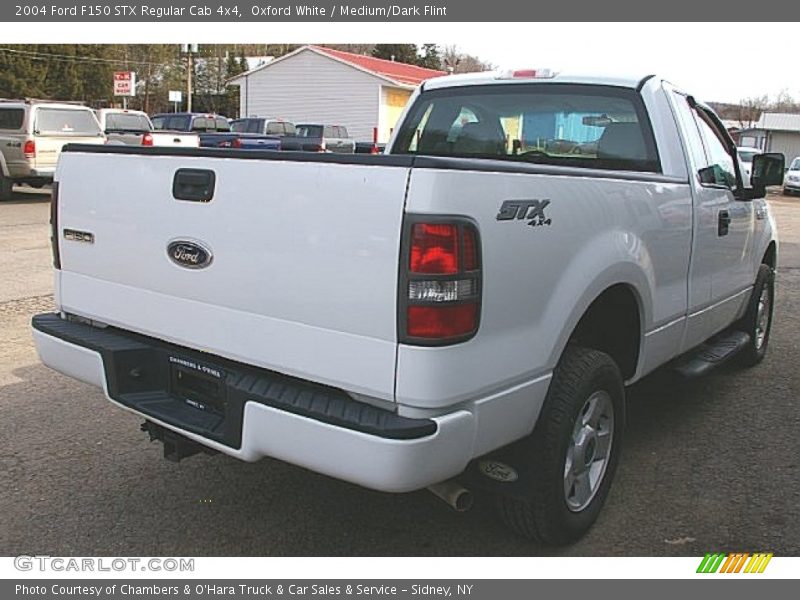 Oxford White / Medium/Dark Flint 2004 Ford F150 STX Regular Cab 4x4