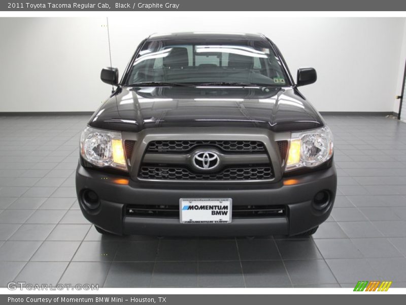 Black / Graphite Gray 2011 Toyota Tacoma Regular Cab