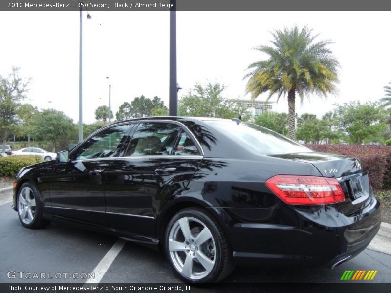 Black / Almond Beige 2010 Mercedes-Benz E 350 Sedan