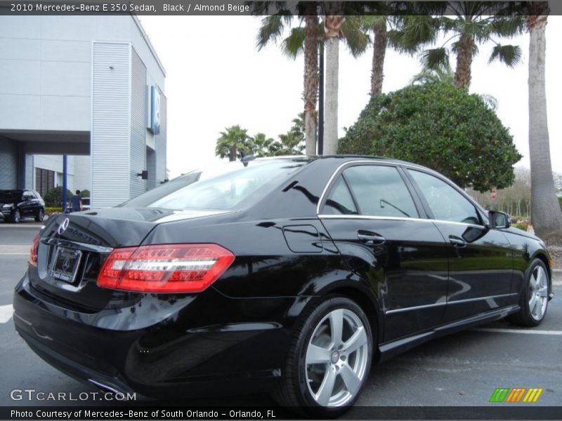 Black / Almond Beige 2010 Mercedes-Benz E 350 Sedan