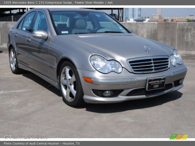 Pewter Silver Metallic / Ash 2005 Mercedes-Benz C 230 Kompressor Sedan