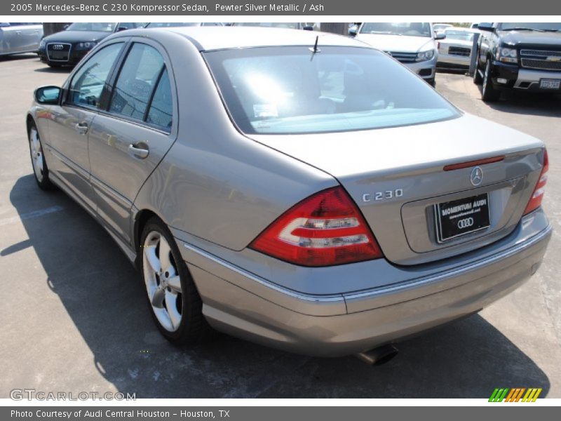 Pewter Silver Metallic / Ash 2005 Mercedes-Benz C 230 Kompressor Sedan
