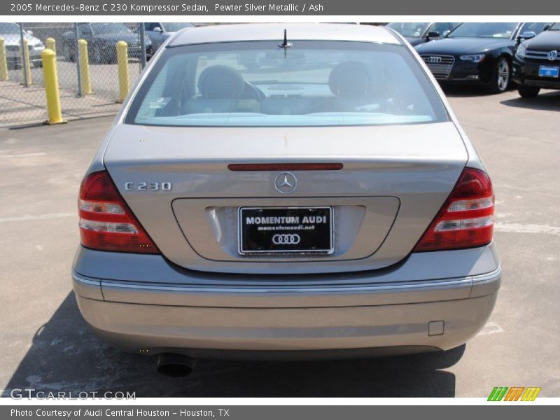 Pewter Silver Metallic / Ash 2005 Mercedes-Benz C 230 Kompressor Sedan