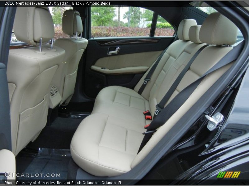 Rear Seat of 2010 E 350 Sedan