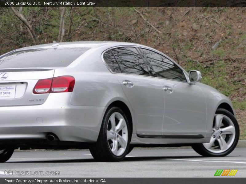 Mercury Metallic / Light Gray 2008 Lexus GS 350
