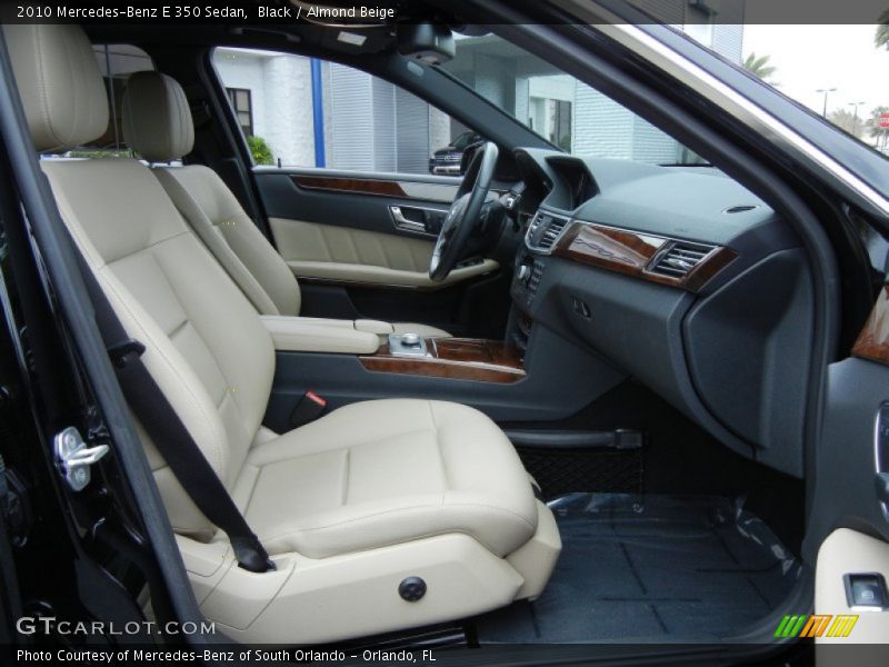 Front Seat of 2010 E 350 Sedan