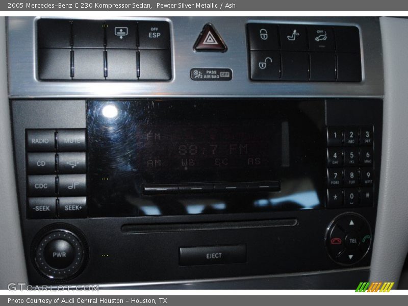 Pewter Silver Metallic / Ash 2005 Mercedes-Benz C 230 Kompressor Sedan