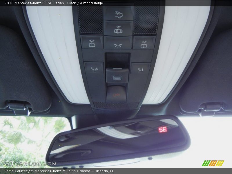Controls of 2010 E 350 Sedan