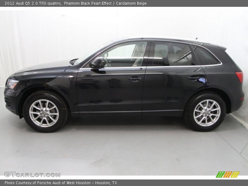 Phantom Black Pearl Effect / Cardamom Beige 2012 Audi Q5 2.0 TFSI quattro