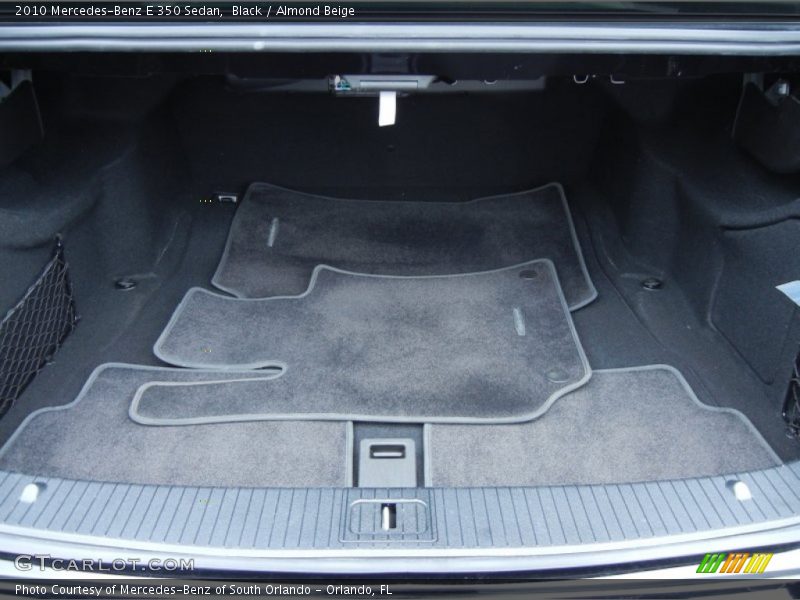 Black / Almond Beige 2010 Mercedes-Benz E 350 Sedan