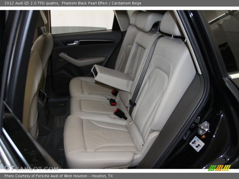 Phantom Black Pearl Effect / Cardamom Beige 2012 Audi Q5 2.0 TFSI quattro
