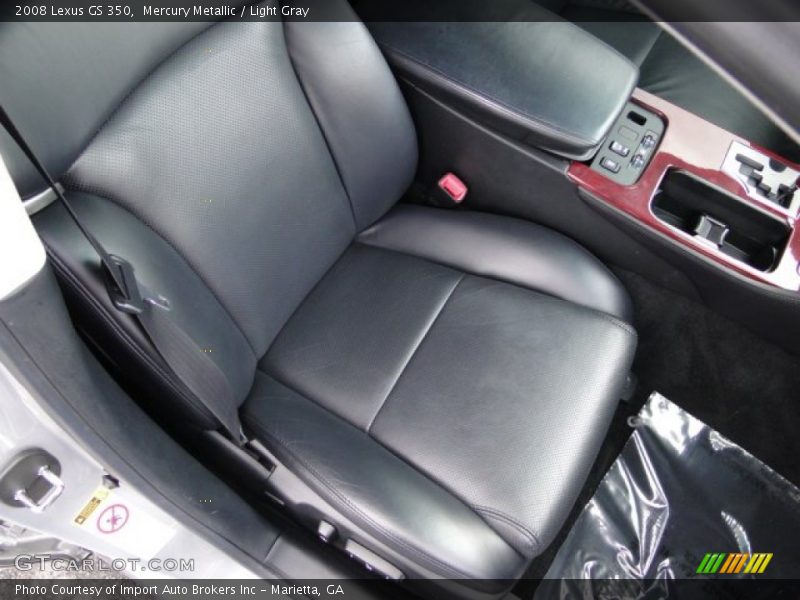 Mercury Metallic / Light Gray 2008 Lexus GS 350