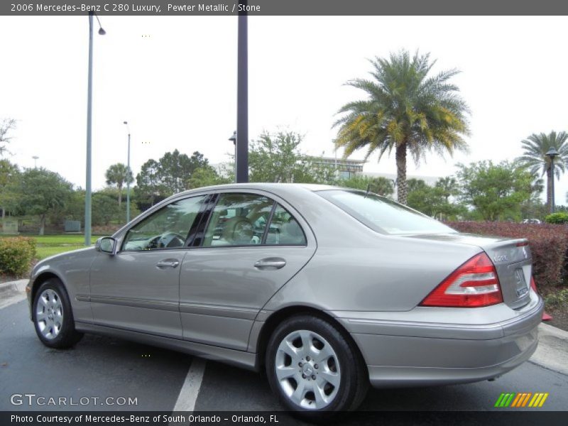 Pewter Metallic / Stone 2006 Mercedes-Benz C 280 Luxury