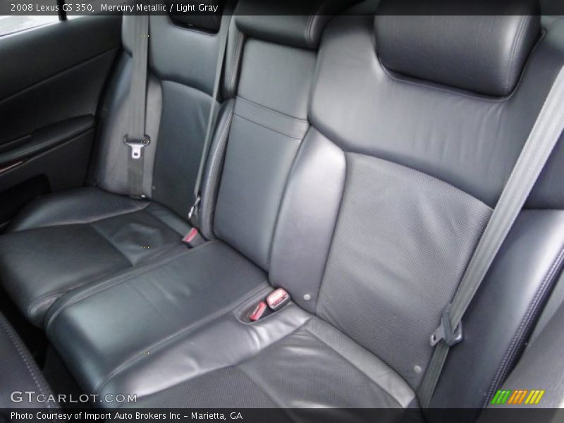 Mercury Metallic / Light Gray 2008 Lexus GS 350