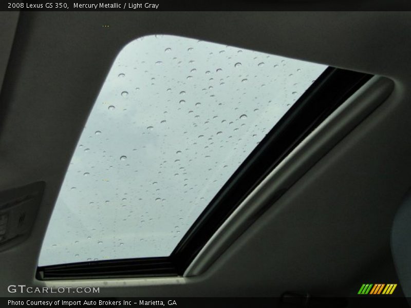Mercury Metallic / Light Gray 2008 Lexus GS 350