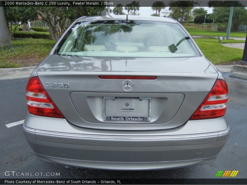 Pewter Metallic / Stone 2006 Mercedes-Benz C 280 Luxury