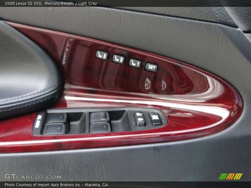 Mercury Metallic / Light Gray 2008 Lexus GS 350
