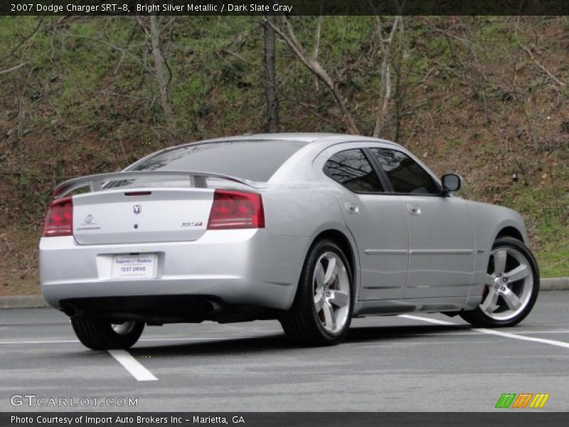Bright Silver Metallic / Dark Slate Gray 2007 Dodge Charger SRT-8