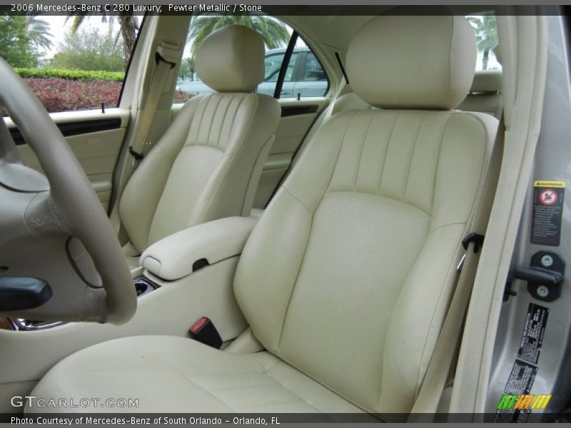Pewter Metallic / Stone 2006 Mercedes-Benz C 280 Luxury
