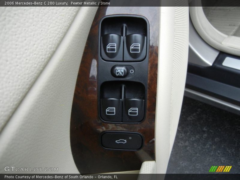 Pewter Metallic / Stone 2006 Mercedes-Benz C 280 Luxury