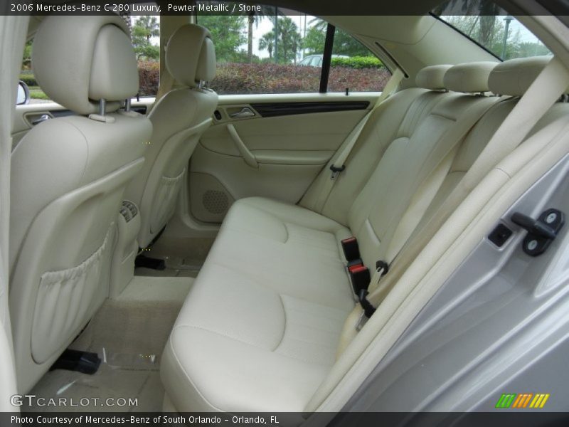 Pewter Metallic / Stone 2006 Mercedes-Benz C 280 Luxury