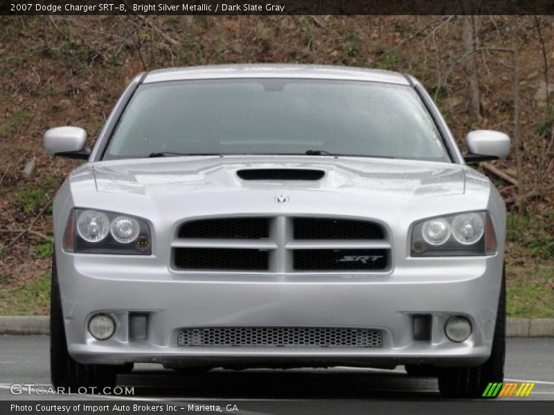 Bright Silver Metallic / Dark Slate Gray 2007 Dodge Charger SRT-8