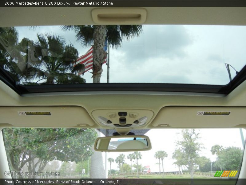 Pewter Metallic / Stone 2006 Mercedes-Benz C 280 Luxury