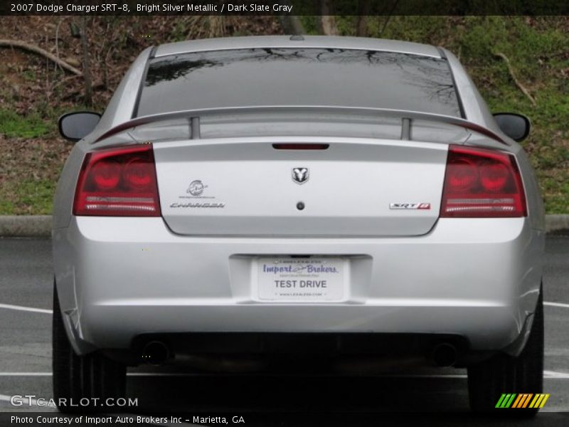 Bright Silver Metallic / Dark Slate Gray 2007 Dodge Charger SRT-8