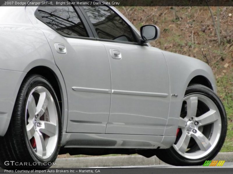 Bright Silver Metallic / Dark Slate Gray 2007 Dodge Charger SRT-8