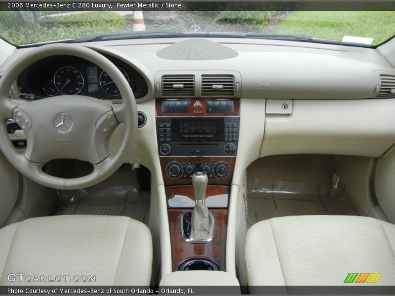 Pewter Metallic / Stone 2006 Mercedes-Benz C 280 Luxury