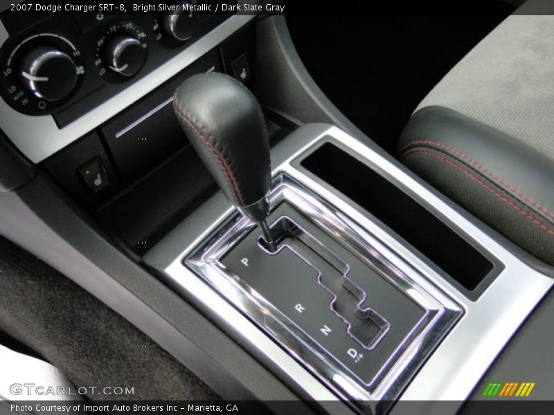 Bright Silver Metallic / Dark Slate Gray 2007 Dodge Charger SRT-8