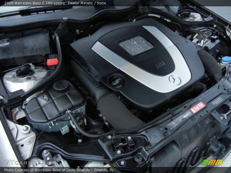 Pewter Metallic / Stone 2006 Mercedes-Benz C 280 Luxury