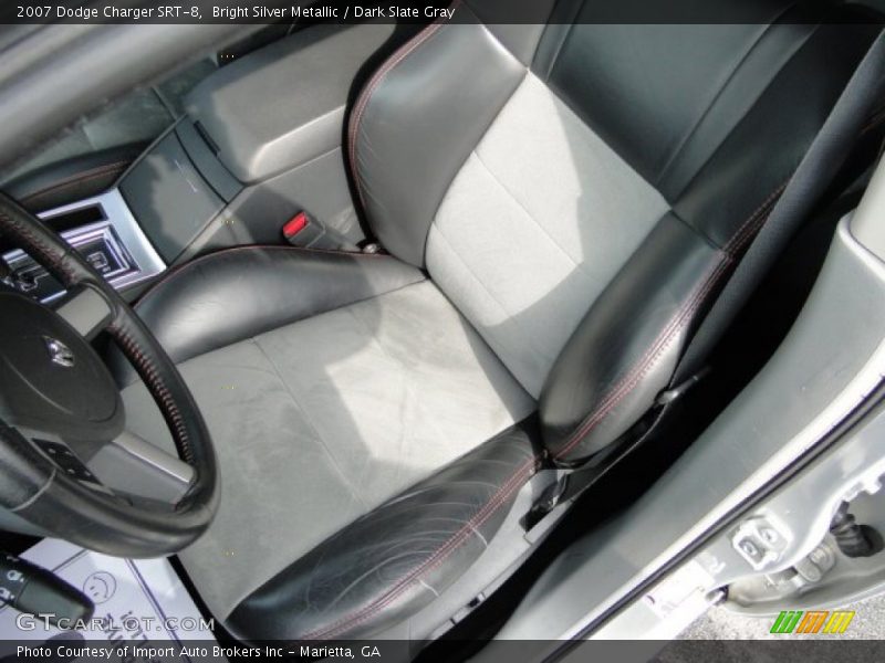 Bright Silver Metallic / Dark Slate Gray 2007 Dodge Charger SRT-8