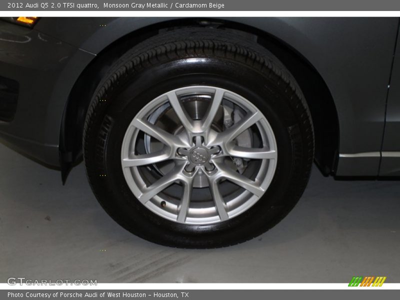Monsoon Gray Metallic / Cardamom Beige 2012 Audi Q5 2.0 TFSI quattro