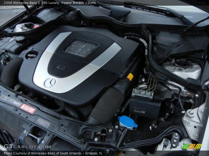 Pewter Metallic / Stone 2006 Mercedes-Benz C 280 Luxury