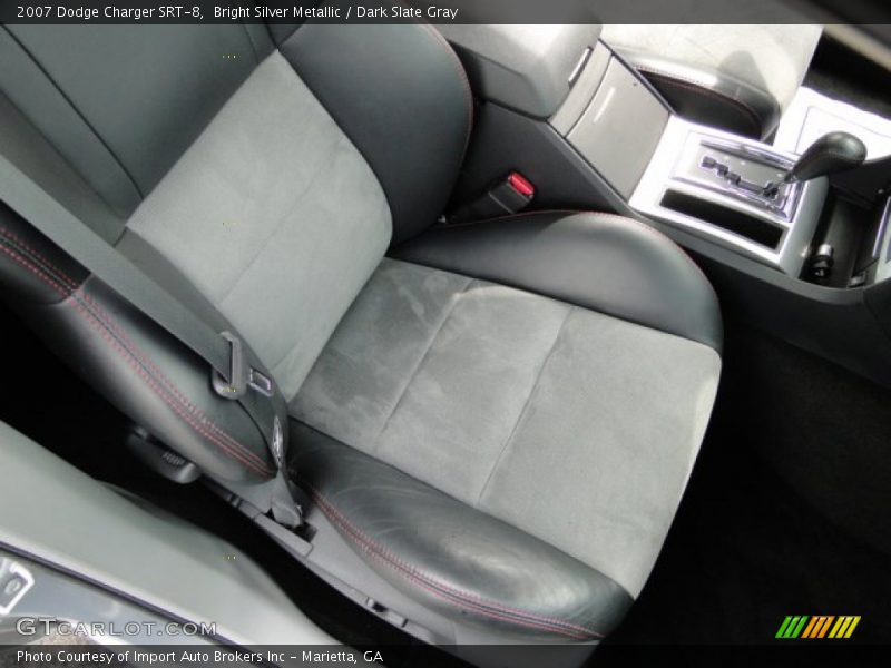 Bright Silver Metallic / Dark Slate Gray 2007 Dodge Charger SRT-8