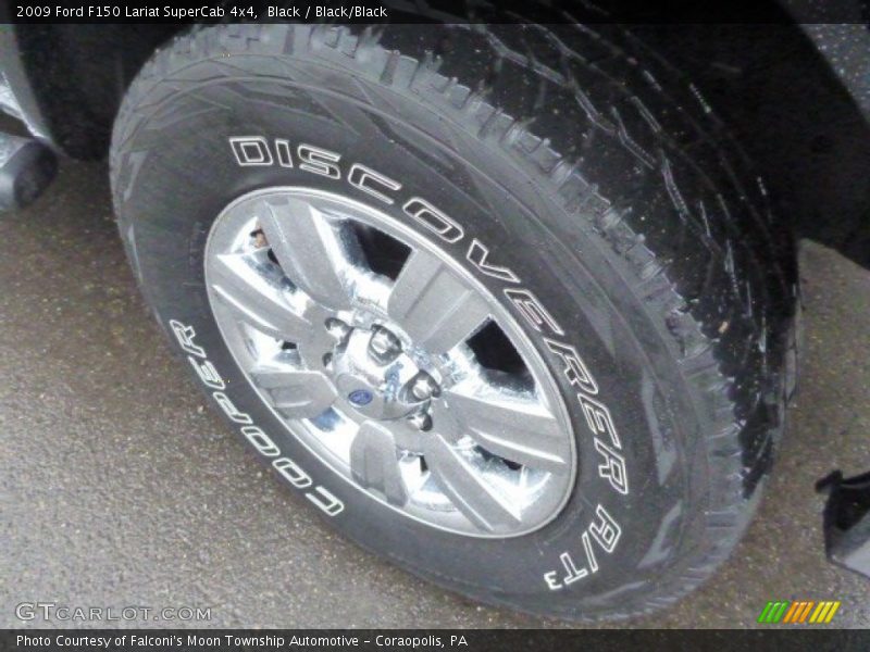 Black / Black/Black 2009 Ford F150 Lariat SuperCab 4x4