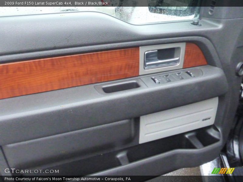 Black / Black/Black 2009 Ford F150 Lariat SuperCab 4x4
