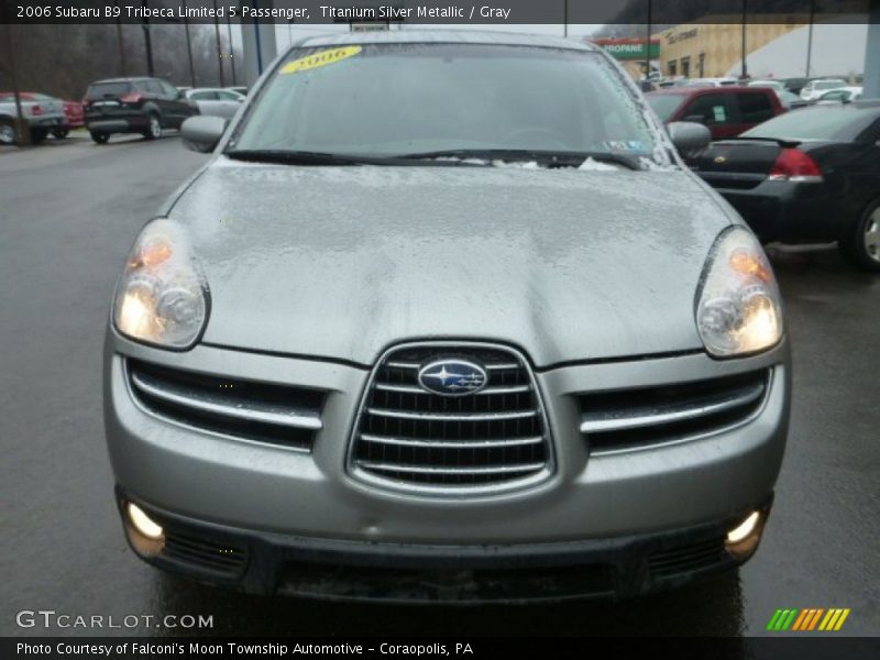 Titanium Silver Metallic / Gray 2006 Subaru B9 Tribeca Limited 5 Passenger