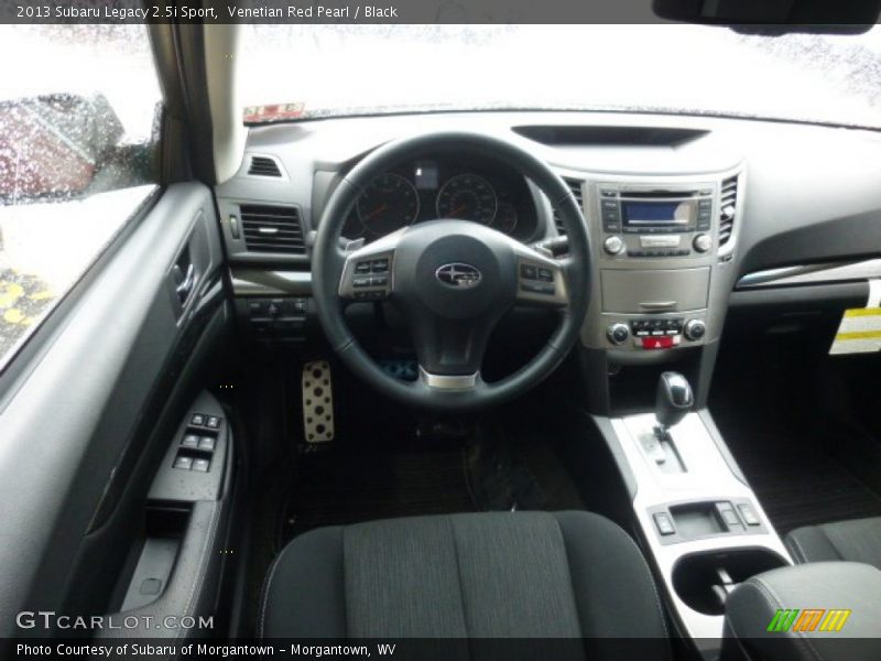 Venetian Red Pearl / Black 2013 Subaru Legacy 2.5i Sport