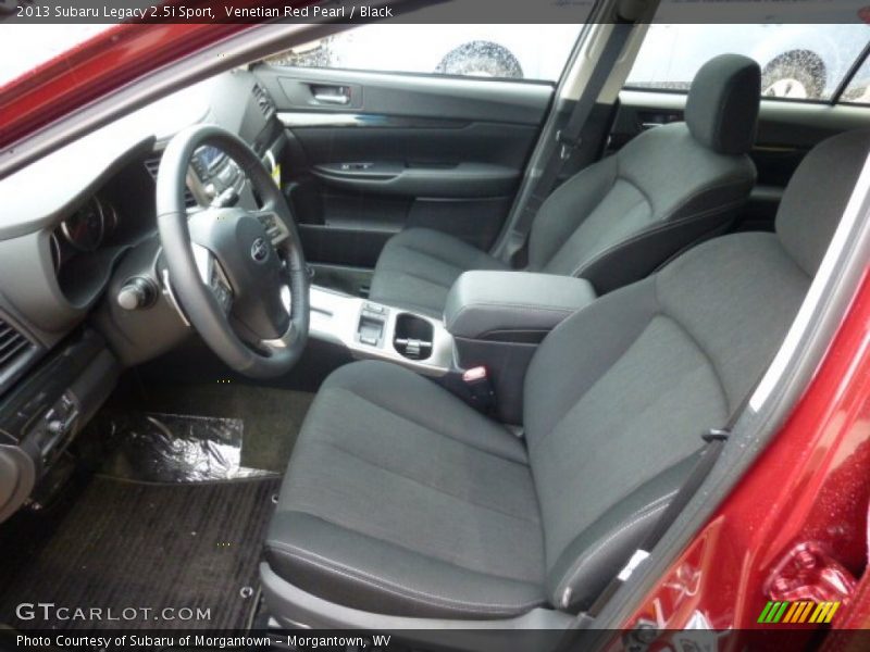 Venetian Red Pearl / Black 2013 Subaru Legacy 2.5i Sport