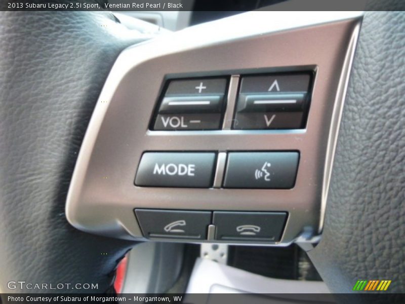 Venetian Red Pearl / Black 2013 Subaru Legacy 2.5i Sport