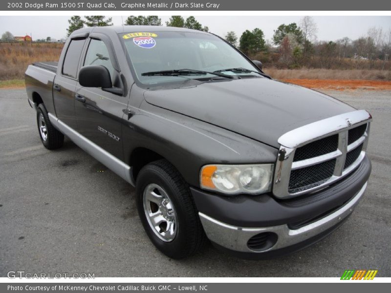 Front 3/4 View of 2002 Ram 1500 ST Quad Cab