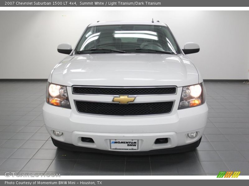 Summit White / Light Titanium/Dark Titanium 2007 Chevrolet Suburban 1500 LT 4x4