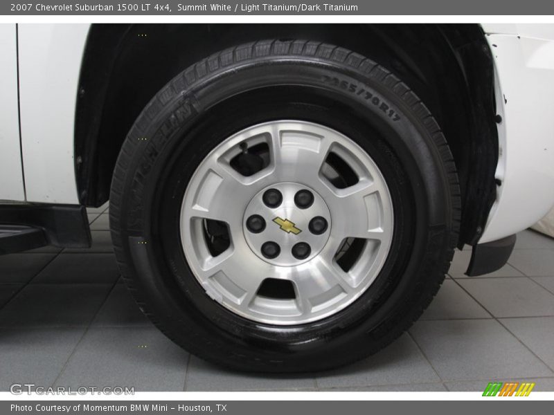 Summit White / Light Titanium/Dark Titanium 2007 Chevrolet Suburban 1500 LT 4x4