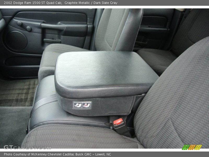 Graphite Metallic / Dark Slate Gray 2002 Dodge Ram 1500 ST Quad Cab